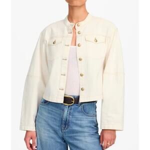 Madewell Cocoon-Sleeve Denim Lady Jacket Size XXS NWT